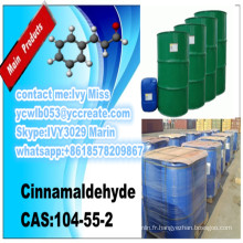 Flavors Fragrances Cinnamaldehyde CAS: 104-55-2 Promouvoir la croissance sans résidus